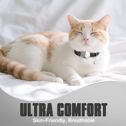 AirTag Cat Collar, Ultra Elastic Cat Tracker Collar, Airtag Holder Compatible - Image 7