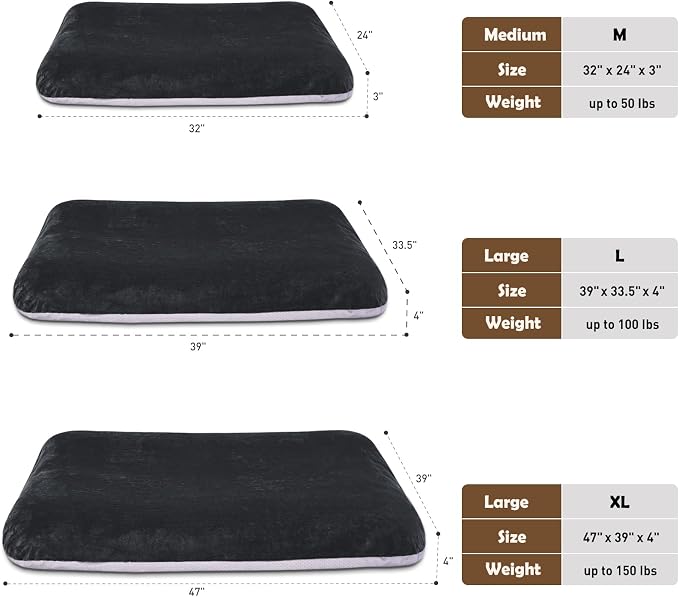 Magic Dog Super Soft Extra Large Dog Bed, 47 Inches Jumbo Orthopedic Foam Pet - Image 7