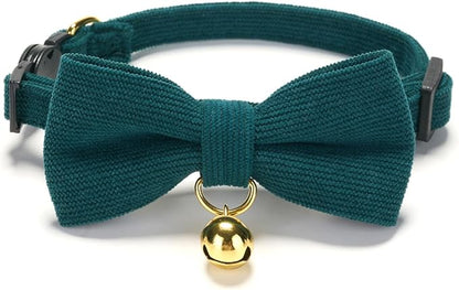 2 Pack Soft Corduroy Cat Collars - Image 3