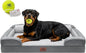 Orthopedic Dog Bed for Extra Large Dogs, XXL Waterproof Egg Crate Memory Foam by FollowSongPuppy