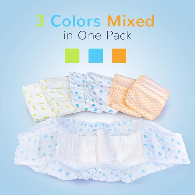 Pet Soft Disposable Male Dog Wraps - Image 3