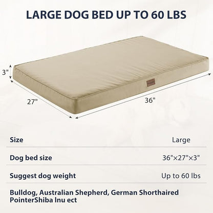 BFPETHOME Outdoor Dog Bed for Large Dogs, Waterproof, Orthopedic - Image 4