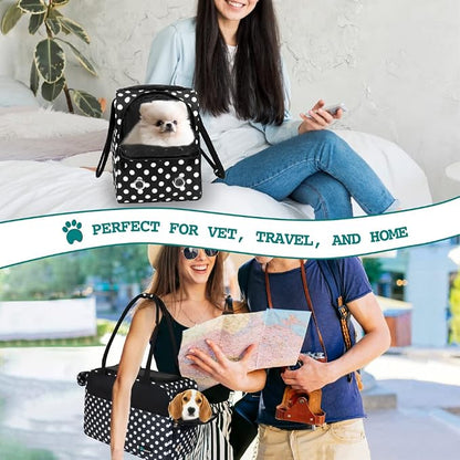 PetAmi Dog Purse Carrier for Small Dogs, Airline Approved Soft Sided Pet Carrier - Image 7