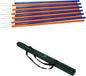 Trademark Innovations Dog Agility Weave Poles Training Set Equipment by Trademark+Innovations