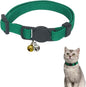 Breakaway Cat Collar with Bell, Safety Buckle Kitten Collar, Elastic Strech by Unknown