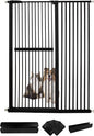 Lumizone Extra Tall Cat Gate 61.02" High Pressure Mounted Extra Wide by Lumizone