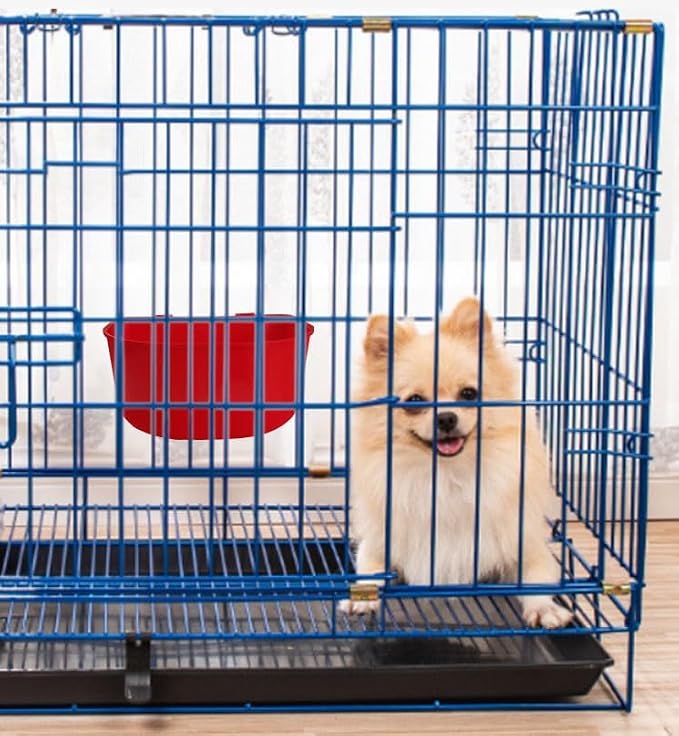 5 Pack Cage Cups Chicken Birds Feeder Water Bowl 25 OZ Rabbit Feeding Watering - Image 6
