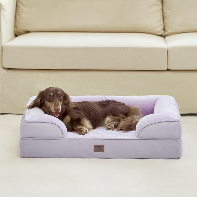 EHEYCIGA Orthopedic Dog Bed for Small Dogs, Waterproof Memory Foam Small Pet - Image 8