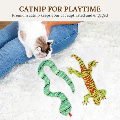 Cat Wand Toy with Round Base – Interactive Feather & Glow-in-The-Dark Octopus - Image 4