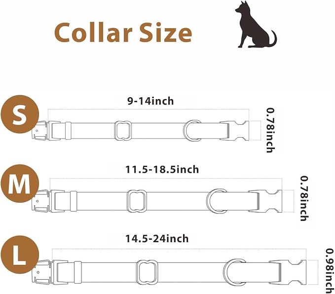 Silicone Dog Collar and Leash Set, Waterproof & Odor-Proof Puppy Collar - Image 6