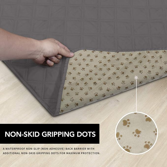 Easy-Going 100% Waterproof Dog Bed Cover Washable Couch Cover Non-Slip Sofa - Image 3