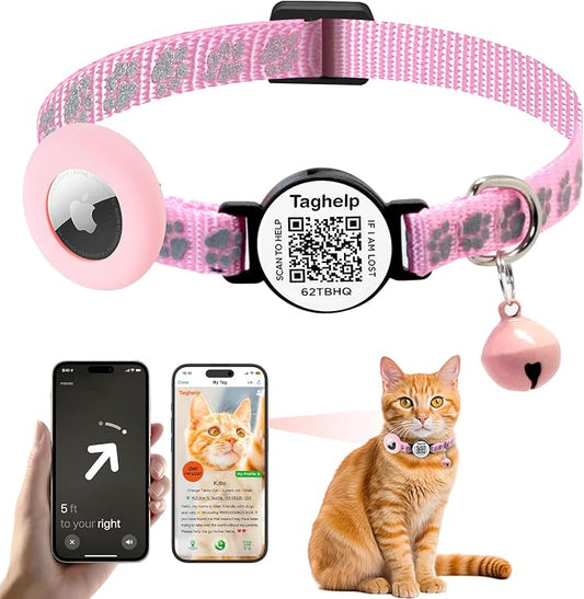 Airtag Cat Collar Breakaway by Taghelp