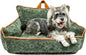 Orthopedic Dog Bed with Memory Foam, Washable Plush Pet Bed by Unknown