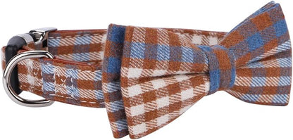 Faleela Soft &Comfy Bowtie Dog Collar, Detachable and Adjustable Bow Tie Collar - Image 2
