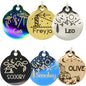 Personalized Dog Tag with 5 Lines of Custom Deep Engraved Durable Stainless by PetANTastic