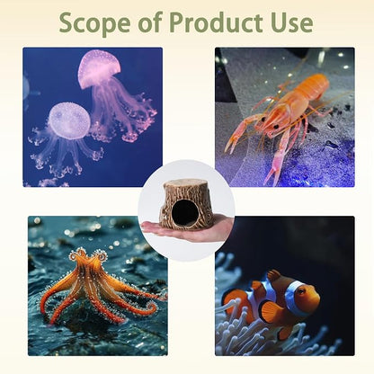 Aquarium Decor Cave Betta Fish Aquarium Accessories Ornaments Hiding Cave - Image 8