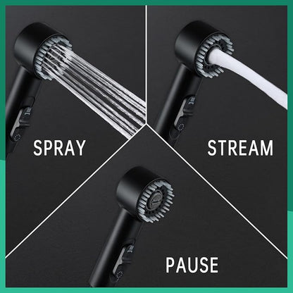 3 Mode Dog Shower Attachment, High Pressure Handheld Sprayer - Image 4