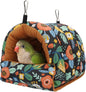 Wontee Bird Nest House Winter Warm Snuggle Hut Bird Bed Hanging Hammock by Wontee