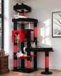 Globlazer Extra Large Platform Gothic Cat Tree, 65in Tall Sturdy Goth Cat Tower by Globlazer