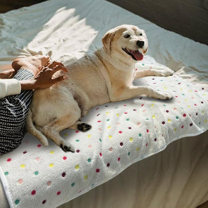 Dog Blankets for Small Medium Dogs Washable, 3 Pack Pet Blanket Washable 30" x - Image 7