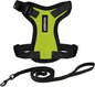 Voyager Escape-Proof Step-in Lock Cat Harness & 5ft Neoprene-Handle Leash Set by BestPetSuppliesLLC
