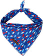 lionet paws Patriotic 4th of July Dog Bandana Summer Popsicle by lionetpaws