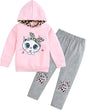 Toddler Baby Girls Clothes Long-sleeve Tie Dye Hoodie Sweatshirt Pants Hooded by Axumity