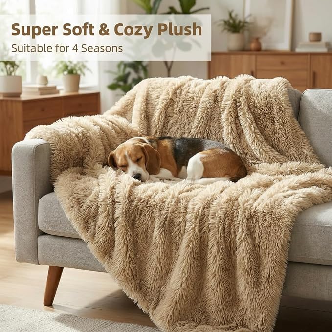 PJYuCien Dog Blankets for Small Dogs Washable - Image 3