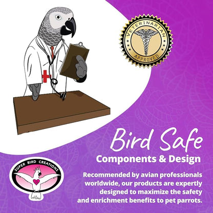 Super Bird Creations SB719 Beaker Sneaker Bird Toy - Image 5