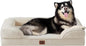 EHEYCIGA Orthopedic XL Dog Beds, Waterproof Memory Foam Dog Bed by EHEYCIGA