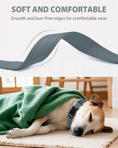 Joytale Large Dog Collar, Reflective and Adjustable Nylon Pet Collar - Image 3