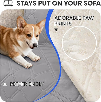 Waterproof Couch Covers for Pets, Waterproof Dog Bed Cover, Anti-Slip Soft Dog - Image 3
