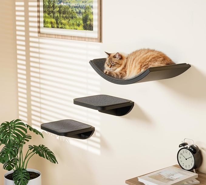 Wall Mounted Curved Cat Hammock - Image 2