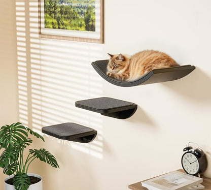 Wall Mounted Curved Cat Hammock - Image 2