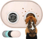 Dog Food Mat, 1/2 Inch Raised Edges Cat Feeding Mat, BPA-Free Silicone Pet Mats by Conlun