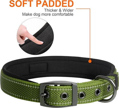 Fida Heavy Duty Dog Collar for Medium Dogs, Ultra Comfortable Soft Neoprene - Image 4