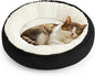 Love's cabin Round Donut Cat and Dog Cushion Bed, 20in Pet Bed by Lovescabin