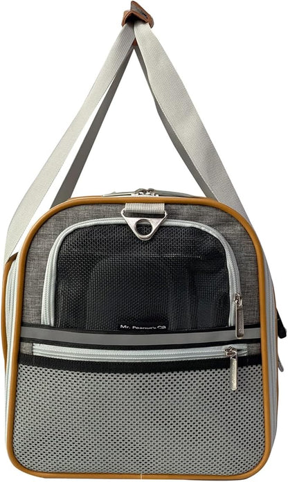 Mr. Peanut's Expandable Airline Approved Soft Sided Pet Carrier, Luxury Travel - Image 8