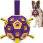 QDAN Dog Ropes Toys, Soccer Ball by QDAN
