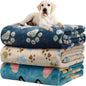 Rezutan Premium Dog Blankets for Large Dogs & Cat Flannel Blanket Washable by Rezutan