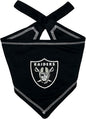 Pets First NFL Las Vegas Raiders TIE Bandana, Large/X-Large. Dog Bandana Scarf by PETSFIRST