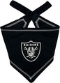 Pets First NFL Las Vegas Raiders TIE Bandana, Small/Medium. Dog Bandana Scarf by PETSFIRST