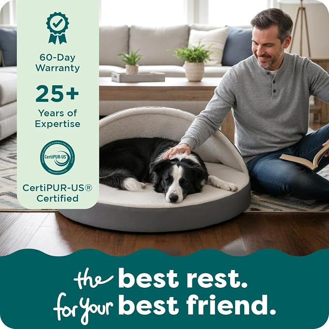 Furhaven 26" Round Orthopedic Dog Bed - Image 9