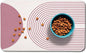 Dog Food Mats for Floors Waterproof, Cat Water Bowl Mats Pet Feeding Absorbent by Zoeeya
