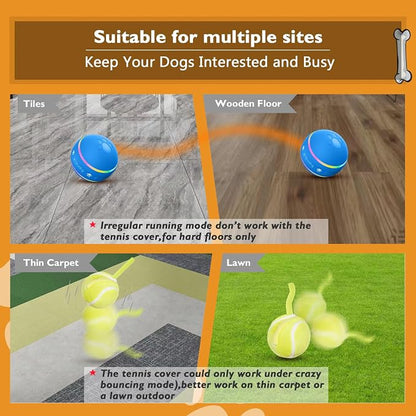 PetDroid Interactive Dog Toys Dog Ball, Durable Motion Activated Automatic - Image 6