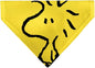 Peanuts Pet Bandana Peanuts Woodstock Pose Close Up Yellow Slip On Collar by Buckle-Down