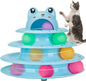 Gefryco Cat Toys 4-Tier Roller Track, Turntable Cat Tower Toy by Gefryco