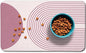 Dog Food Mats for Floors Waterproof, Cat Water Bowl Mats Pet Feeding Absorbent by Zoeeya