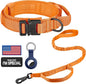 DAGANXI Tactical Dog Collar, Adjustable Military Training Nylon Dog Collar by DAGANXI