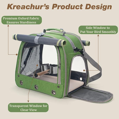 Bird Carrier Parrot Travel Cage - Image 4